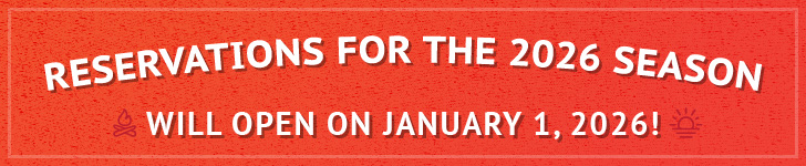 Reservations for the 2026 will open on January 1, 2026